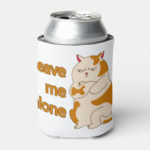 おなかの太った離れ猫が一人で 缶クーラー (缶正面)