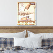 おなかをすかせた人を思い出せ!,ポスター, 1921 キャンバスプリント (インサイチュ (寝室))