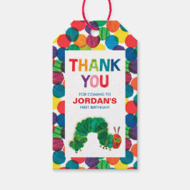 おなかをすかせた毛虫ありがとう ギフトタグ