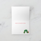 おなかをすかせた毛虫ありがとう サンキューカード (内部)