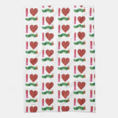 おなかをすかせた毛虫が大好きだ キッチンタオル (縦)