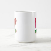 おなかをすかせた毛虫が大好きだ コーヒーマグカップ (中央)