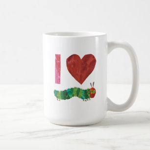 おなかをすかせた毛虫が大好きだ コーヒーマグカップ