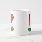 おなかをすかせた毛虫が大好きだ ジャンボコーヒーマグカップ (正面)