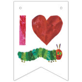 おなかをすかせた毛虫が大好きだ バンティングフラッグ (第1の旗)