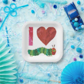 おなかをすかせた毛虫が大好きだ ペーパープレート (パーティー)