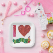 おなかをすかせた毛虫が大好きだ ペーパープレート (パーティー)