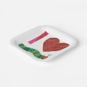 おなかをすかせた毛虫が大好きだ ペーパープレート (傾斜あり)