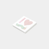 おなかをすかせた毛虫が大好きだ ポストイット (アングル)
