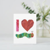 おなかをすかせた毛虫が大好きだ ポストカード (スタンド正面)