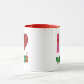 おなかをすかせた毛虫が大好きだ マグカップ (中央)