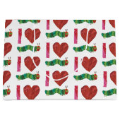 おなかをすかせた毛虫が大好きだ ラージペーパーバッグ (正面)