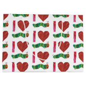 おなかをすかせた毛虫が大好きだ ラージペーパーバッグ (裏面)