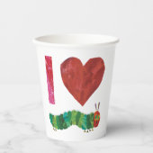 おなかをすかせた毛虫が大好きだ 紙コップ (正面)