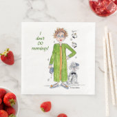 おなじみのことわざ私は朝の風刺画をしない (インサイチュ)