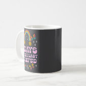 おならが出てから0日 コーヒーマグカップ (正面左)