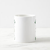 おならが好きな面白いカウボーイのカエル コーヒーマグカップ (中央)