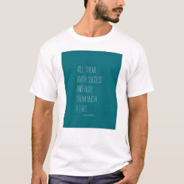 おならで葬ってやる Tシャツ