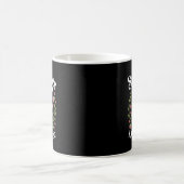 おならをするカエルの面白グッズ コーヒーマグカップ (中央)