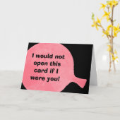 おならクッションのグリーティングカード カード (黄色い花)