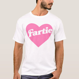 おならハート ぴんくハート 面白い ダジャレ ユーモア Tシャツ