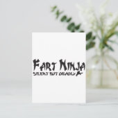 おなら忍者 ポストカード (スタンド正面)