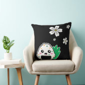 おにぎりと白桜枕 クッション (椅子)