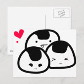 おにぎりの友人 ポストカード (正面/裏面)