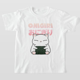 おにぎり寿司猫 Tシャツ