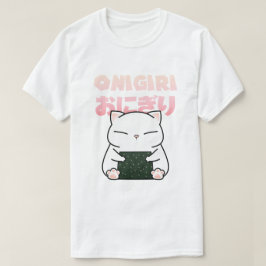 おにぎり寿司猫 Tシャツ