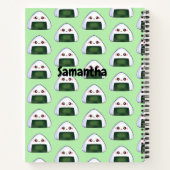 おにぎり日本のおにぎり ノートブック (裏面)