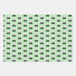 おにぎり日本のおにぎり ラッピングペーパーシート