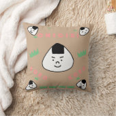 おにぎり転がころころ クッション (ブランケット)