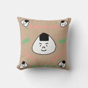 おにぎり転がころころ クッション