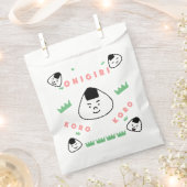 おにぎり転がころころ フェイバーバッグ (クリップ留めされた状態)