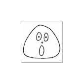 おにぎり顔スタンプ（17） ラバースタンプ (インプリント)