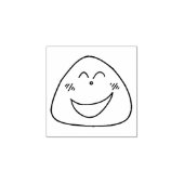 おにぎり顔スタンプ（21） ラバースタンプ (インプリント)