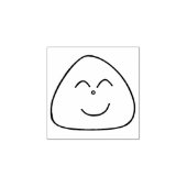 おにぎり顔スタンプ（40） ラバースタンプ (インプリント)
