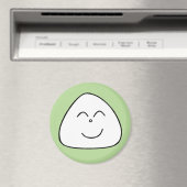 おにぎり顔マグネット（グリーン40） マグネット (インサイチュ (食洗機))
