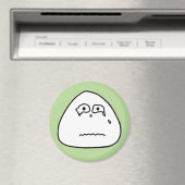 おにぎり顔（グリーン5） マグネット (インサイチュ (食洗機))