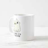 おねんねんねこおもしろいおねんねん コーヒーマグカップ (正面左)