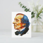 おはなしの作者 - H. C. アンデルセン ポストカード (スタンド正面)