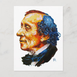 おはなしの作者 - H. C. アンデルセン ポストカード