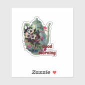 おはようございますカット シール (シート)