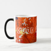 おはようございますコーヒーギフト モーフィングマグカップ (左)