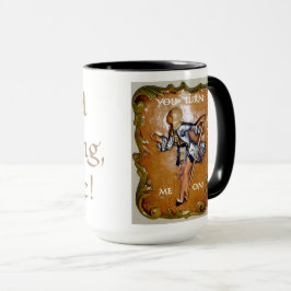 おはようございますコーヒー…お前は俺を乗せろ! マグカップ