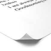 おはようございますハンサムなラブソーブスターウォールアート ポスター (角)