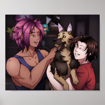 おはようございますポスター