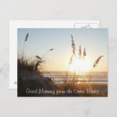 おはようございますポストカード – 外銀, NC ポストカード (正面/裏面)