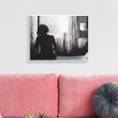 「おはようございます心の痛み」 キャンバスプリント (インサイチュ (リビング))